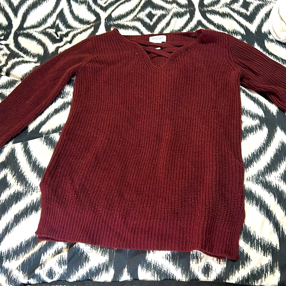 Small women’s Arizona jean company casual long sleeve shirt